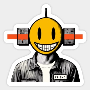 Smile friend Sticker